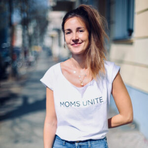 goldfasanblog im Moms Unite Shirt von Momunity